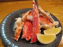 Red king crab (seared or boiled)