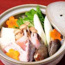 Seafood hotpot