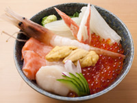 Seafood rice bowl Seafood rice bowl
