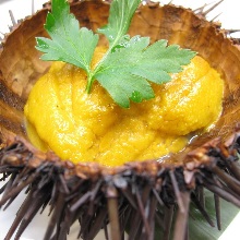 Grilled sea urchin