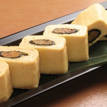 Japanese-style rolled omelet