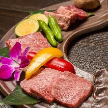 Assorted lean Wagyu beef, 3 kinds