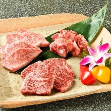 Assorted Wagyu beef, 3 kinds