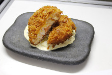 Crab cream croquette