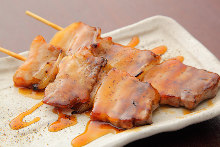 Pork rib skewer