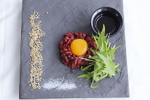 Horse meat tartare