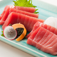 Fatty bluefin tuna sashimi