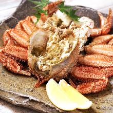 Boiled kegani (horsehair crab)
