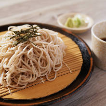 Chilled buckwheat noodles without broth