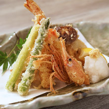 Assorted tempura