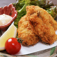 Deep-fried oysters