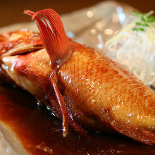 Stewed kichiji rockfish