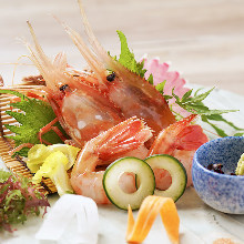 Botan shrimp sashimi