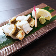 Grilled conger eel Shirayaki