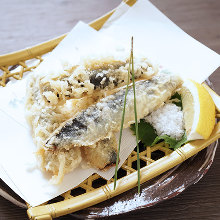Sardine tempura