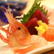 Assorted sashimi, 3 kinds