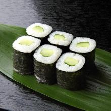 Cucumber sushi rolls