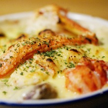 Crab gratin