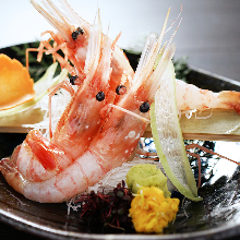 Botan shrimp sashimi