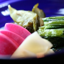 Assorted pickles