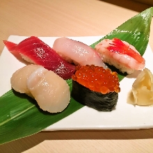 Assorted nigiri sushi