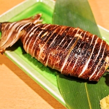 Grilled Whole Squid