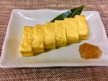 Japanese-style rolled omelet