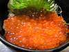 Salmon roe rice bowl