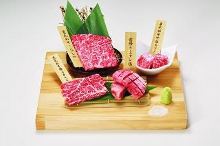 Assorted Wagyu beef, 4 kinds