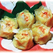 Steamed crab dumplings