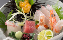 Assorted sashimi