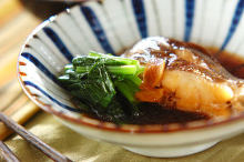 Stewed flounder