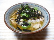 Ochazuke(rice with tea)