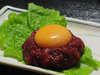 Horse meat tartare