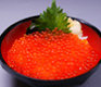 Salmon roe donburi