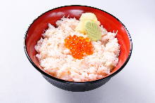 Crab rice bowl