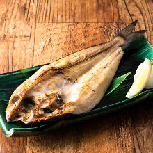 Grilled atka mackerel