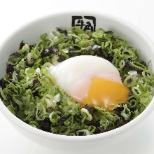Negitama Gohan (rice and egg rice)