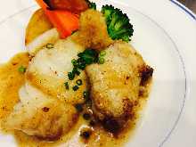 Fish lunch"Salad, homemade bread or rice, and drink bar included"