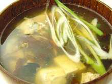 Fish stock soup