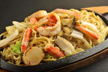 Yakisoba noodles with salt Yakisoba noodles with salt