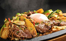 Yakisoba noodles with sauce Yakisoba noodles with sauce