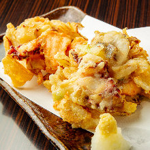 Tempura fritters