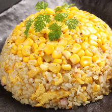 Fried rice with corn
