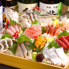 Assorted sashimi, 10 kinds