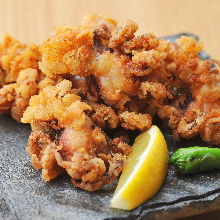 Octopus tempura