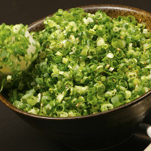 Rice with green onion