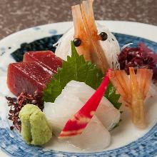 Assorted sashimi, 3 kinds