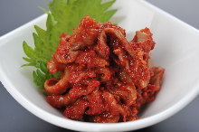 Chanja (Korean spicy marinated cod innards)