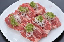 Raw lamb